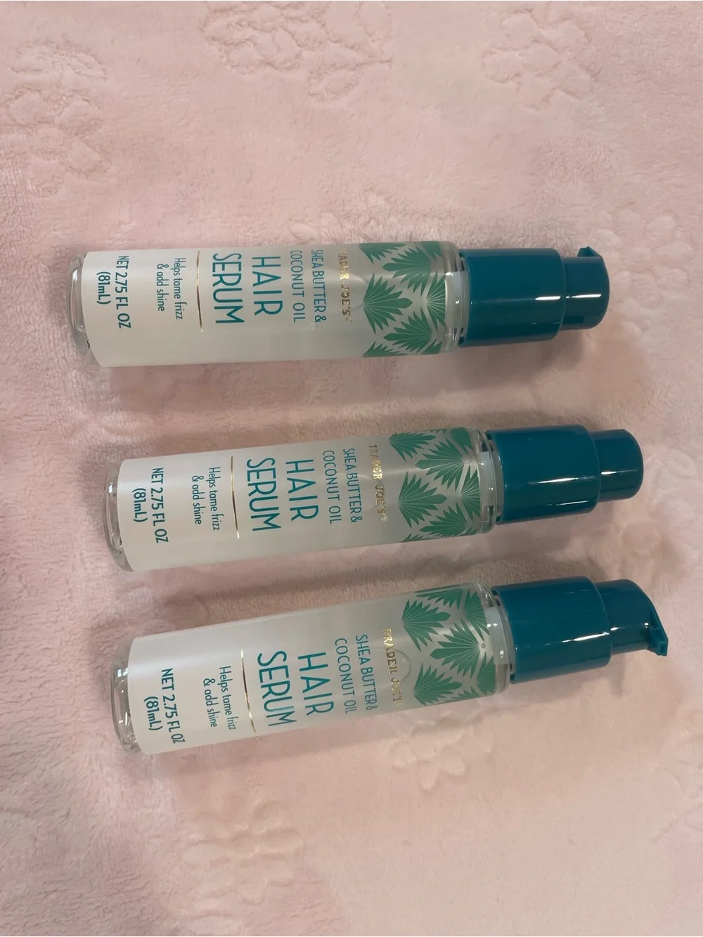 Trader Joe's Shea Butter & Coconut Oil Hair Serum - Teal